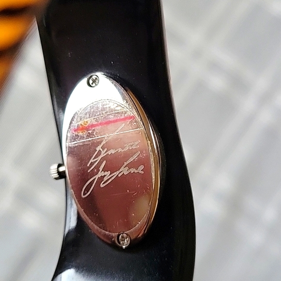 Kenneth Jay Lane Vintage Tiger Watch Cuff Bracelet - Picture 6 of 6